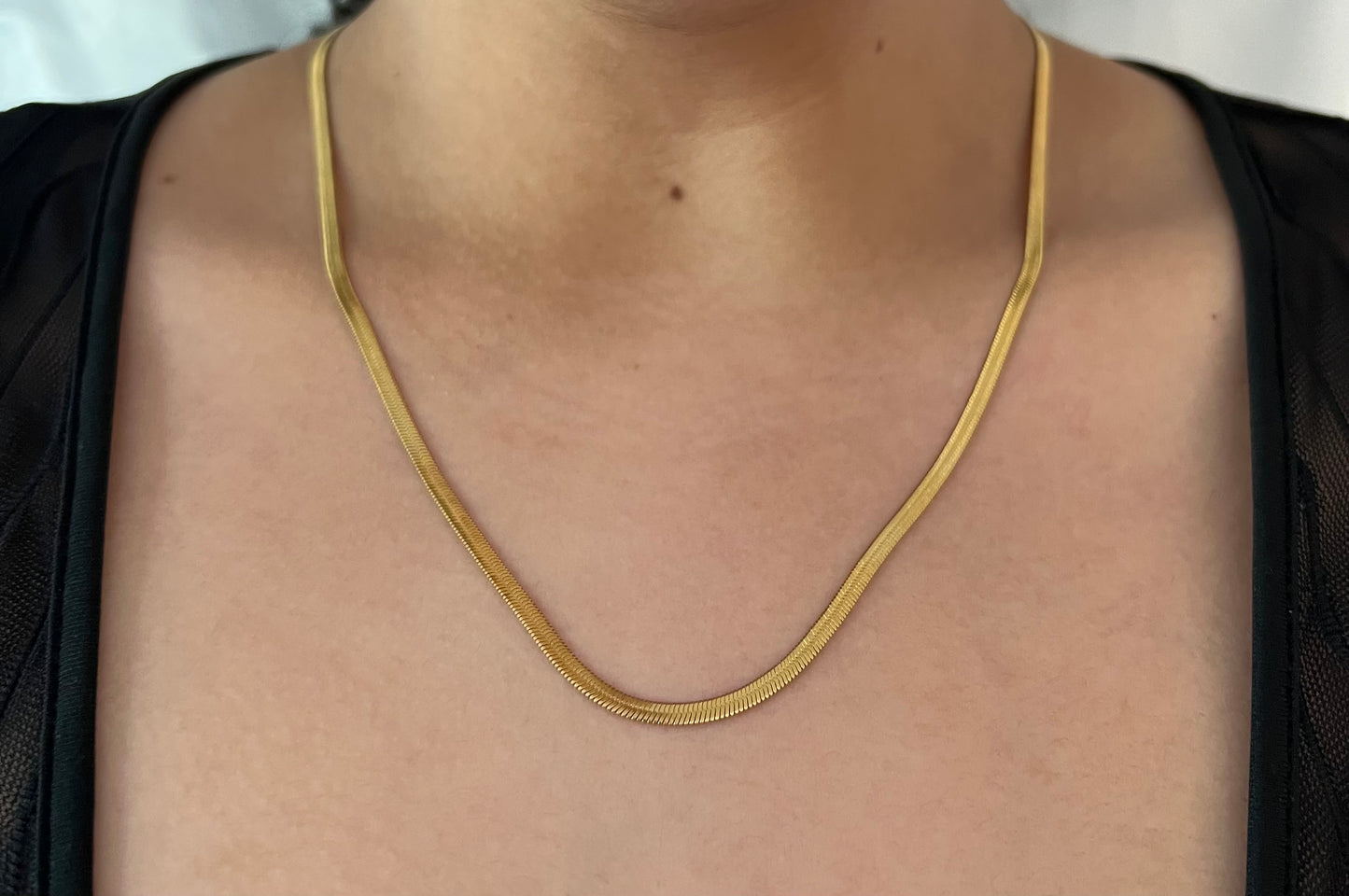 Sleek Snake Necklace