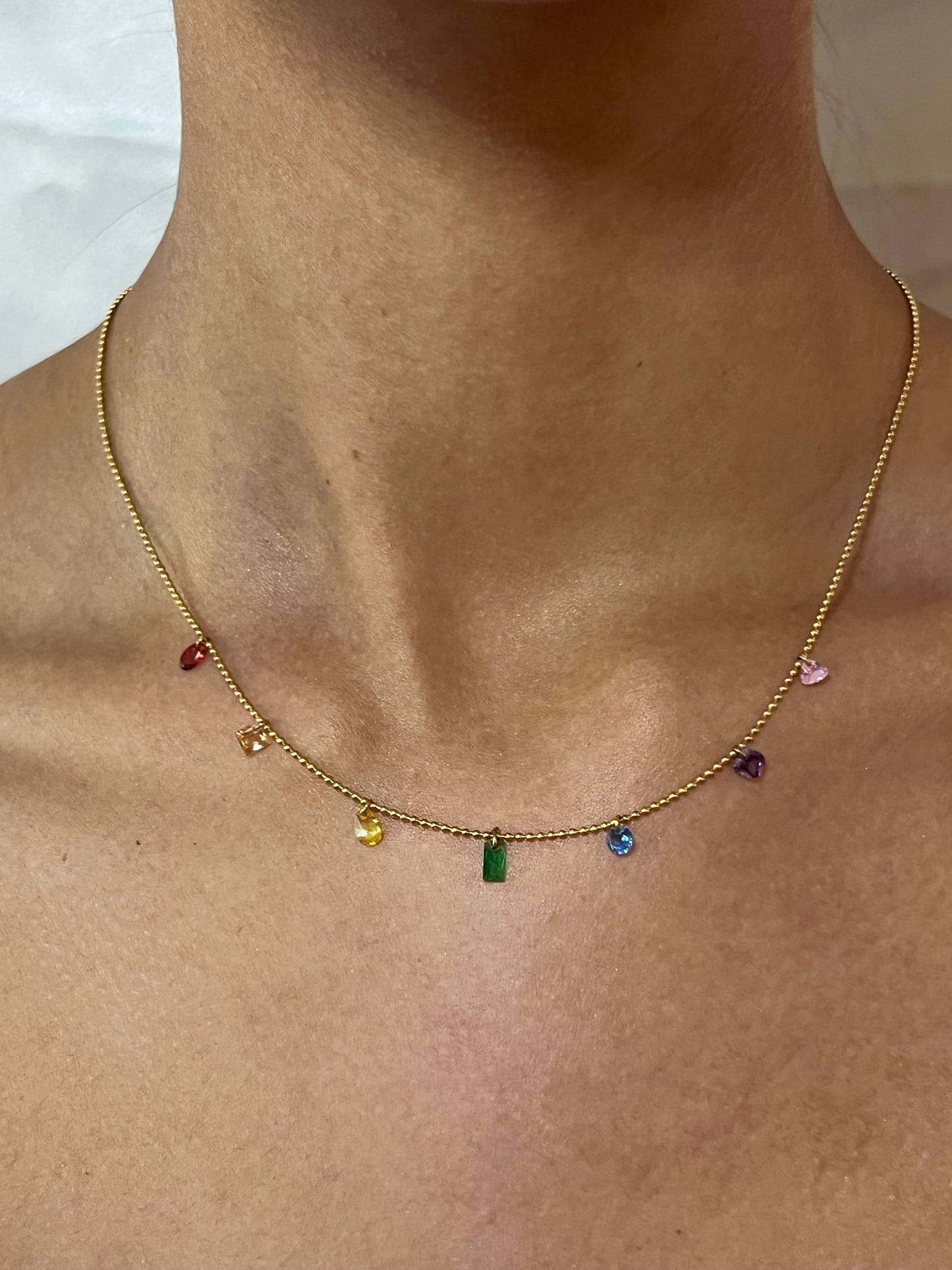 Beaming Rays Necklace & Bracelet Set